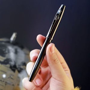 شیفر 100 دودی گان متال یونیزه SHEAFFER 100 Ionic Gunmetal grey with shiny PVD trims