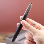 خودنویس لامی 2000 مشکی با جا قلمی LAMY 2000 FP M black and pen case 01
