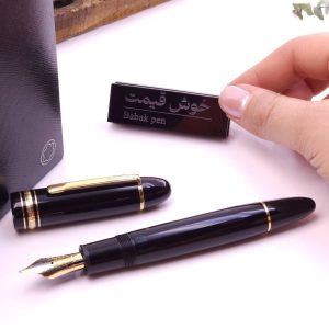 خودنویس مونبلان مایسترشتوک مشکی [خوش قیمت] MONTBLANC Meisterstuck black fp 149