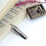 یدک سر قلم طلای خودنویس لئوناردو LEONARDO gold nib EF
