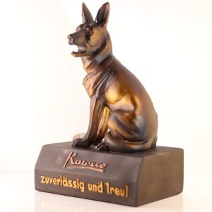 استند قلم و قلک ژرمن شپرد کاوکو KAWECO German Shepherd money box and pen holder