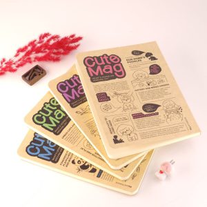 دفتر پيل کیوت مگ جیبی PILL Cute mag notebook A6