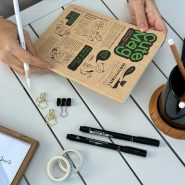 دفتر پيل کیوت مگ وزیری PILL Cute mag notebook A5