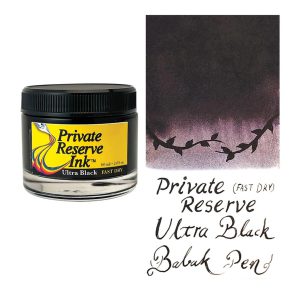 جوهر خودنویس پرایوت ریزرو مشکی ماورایی PRIVATE RESERVE INK Ultra black Fast dry 60ml