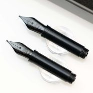 یدک سر قلم خودنویس استیل مشکی کاوکو 060 KAWECO FP steel nib insert black with thread