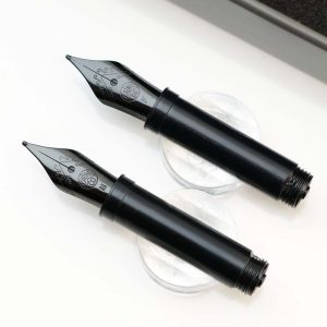 یدک سر قلم خودنویس استیل مشکی کاوکو 060 KAWECO FP steel nib insert black with thread