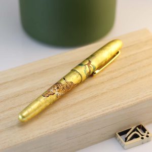 خودنویس پلاتینیوم سنتری 3776 کانازاوا مدل ماتسو PLATINUM Century 3776 FP Kanazawa gold leaf Matsu tora