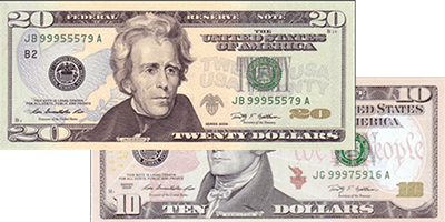 10 to 20$