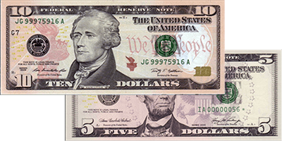 5 to 10$