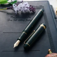 خودنویس پایلوت سبز طلایی کاستوم Pilot Green Custom 74