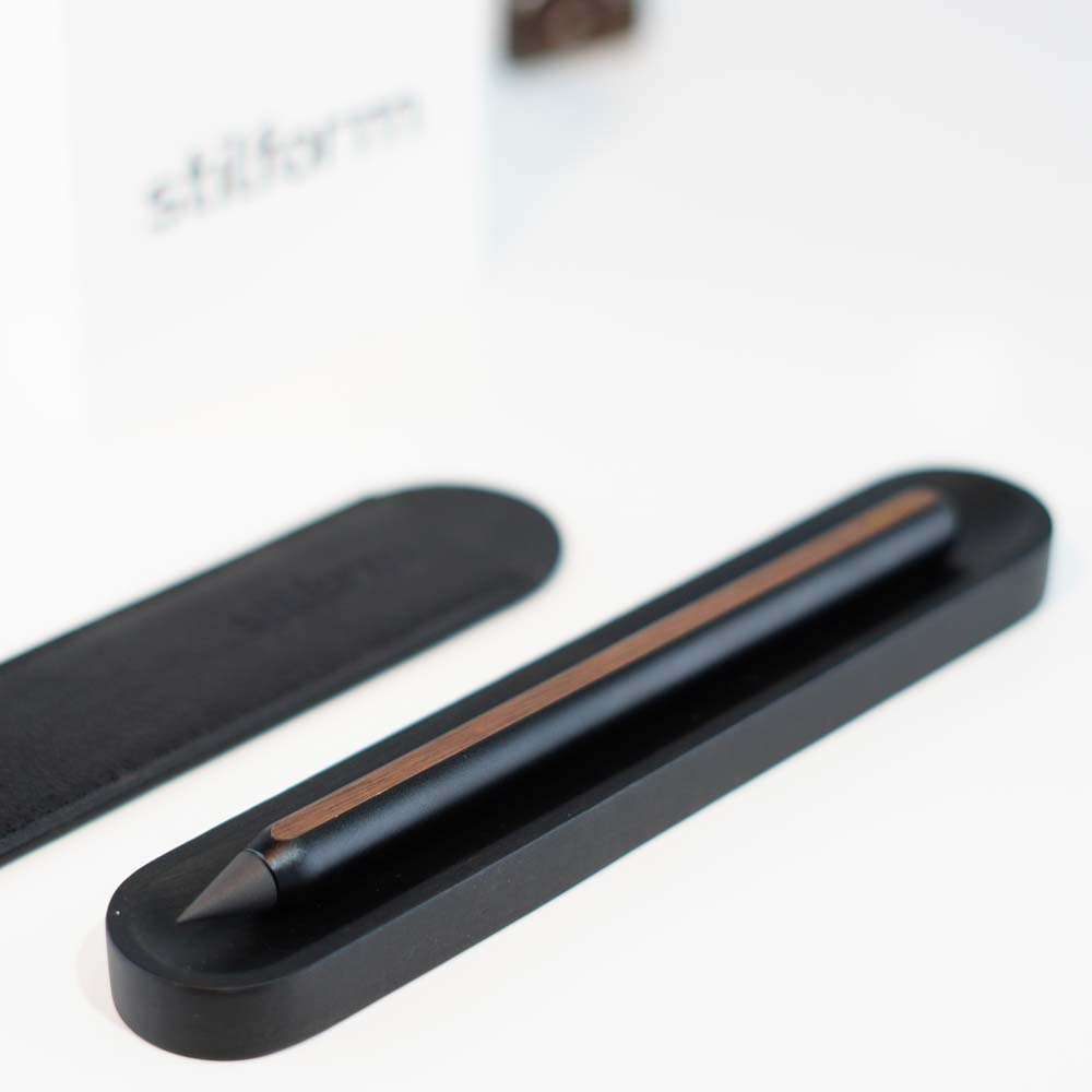 مداد استیل فرم آلومینیومی ایون مشکی STILFORM Aluminium AEON pencil black warp