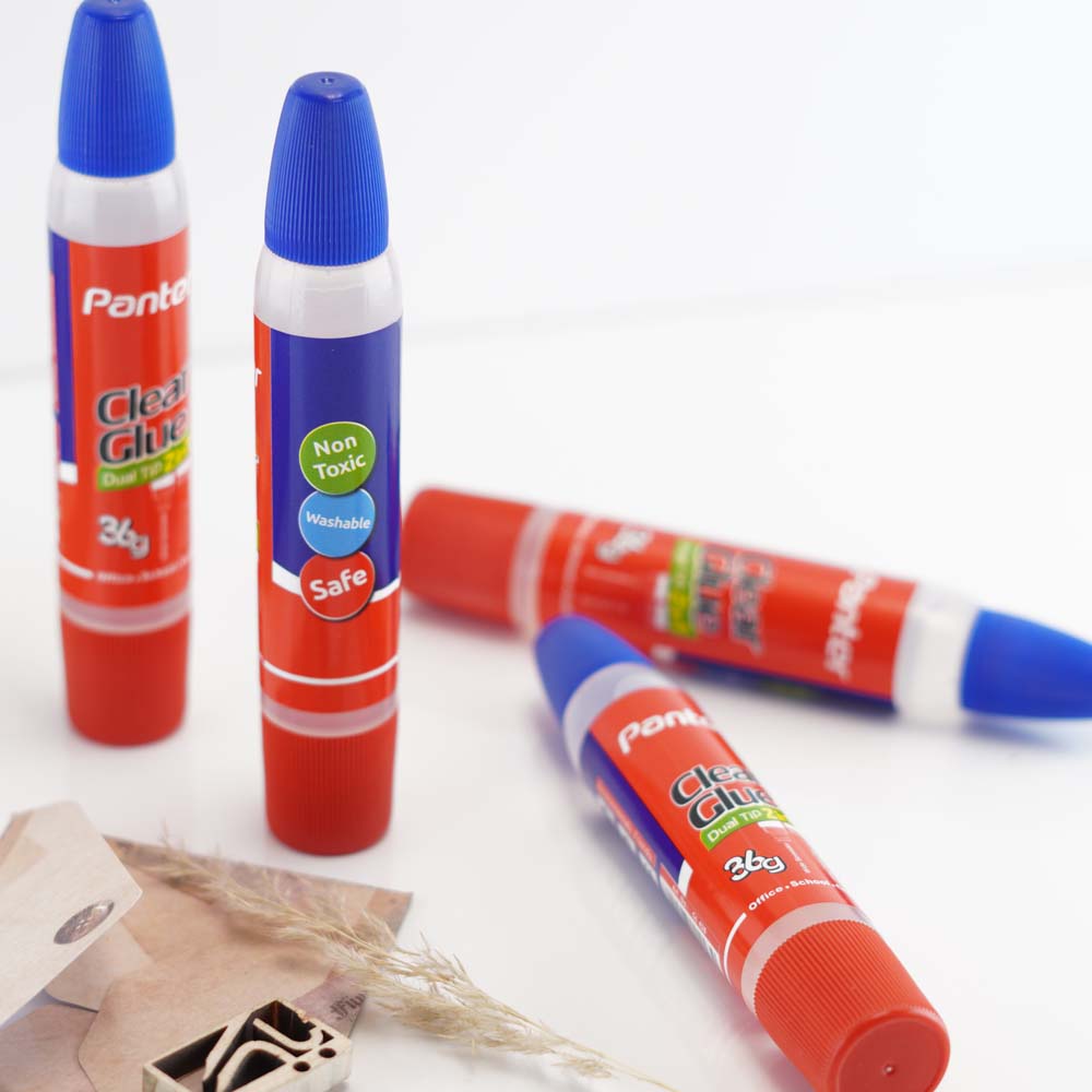 چسب مایع شفاف دوسر پنتر PANTER Double ended liquid clear glue GL 428