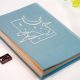 دفتر دستساز گلدوزی شده مهتاب BABAK PEN Handmade notebook embroidery Moonlight
