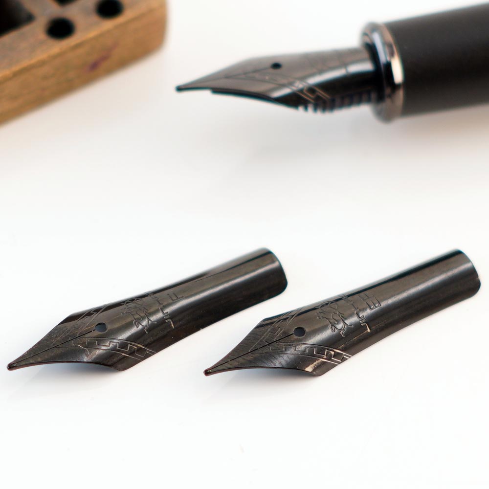 یدک سر قلم جینهاو مشکی سایز JINHAO black nib 4