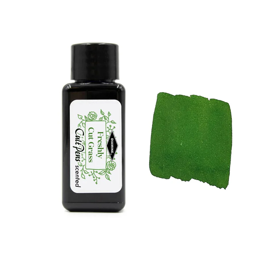 جوهر خودنویس دایامین معطر چمن تازه کوتاه شده DIAMINE INK Exclusive scented Freshly cut grass