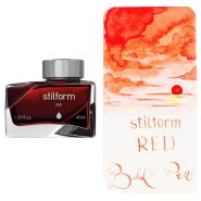جوهر خودنویس استیل فرم تیلت قرمز STILFORM Tilt ink bottle red