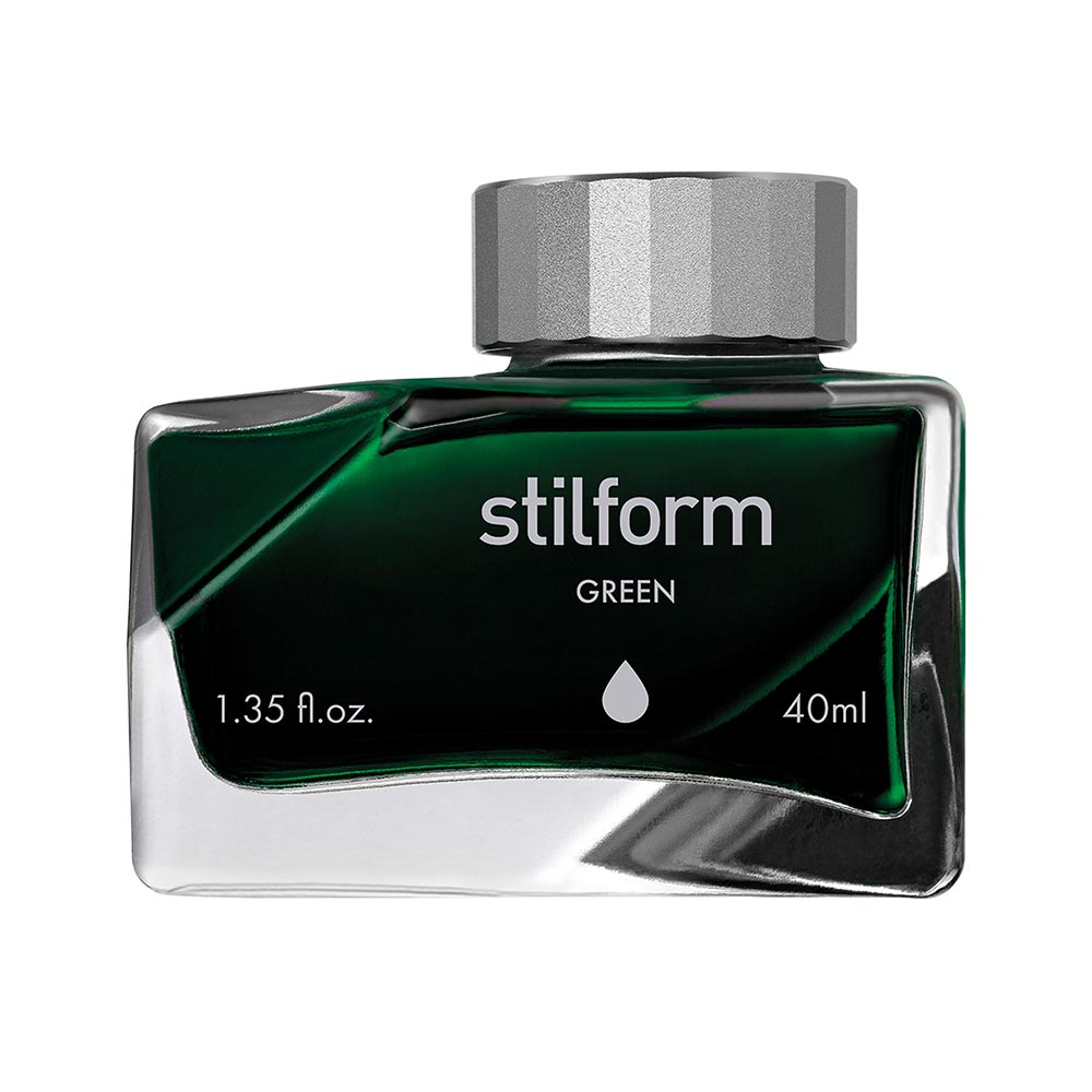 جوهر خودنویس استیل فرم تیلت سبز STILFORM Tilt ink bottle green