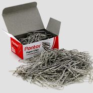 گیره ی کاغذ نقره ای مثلثی پنتر PANTER Triangular paper clips PC 102