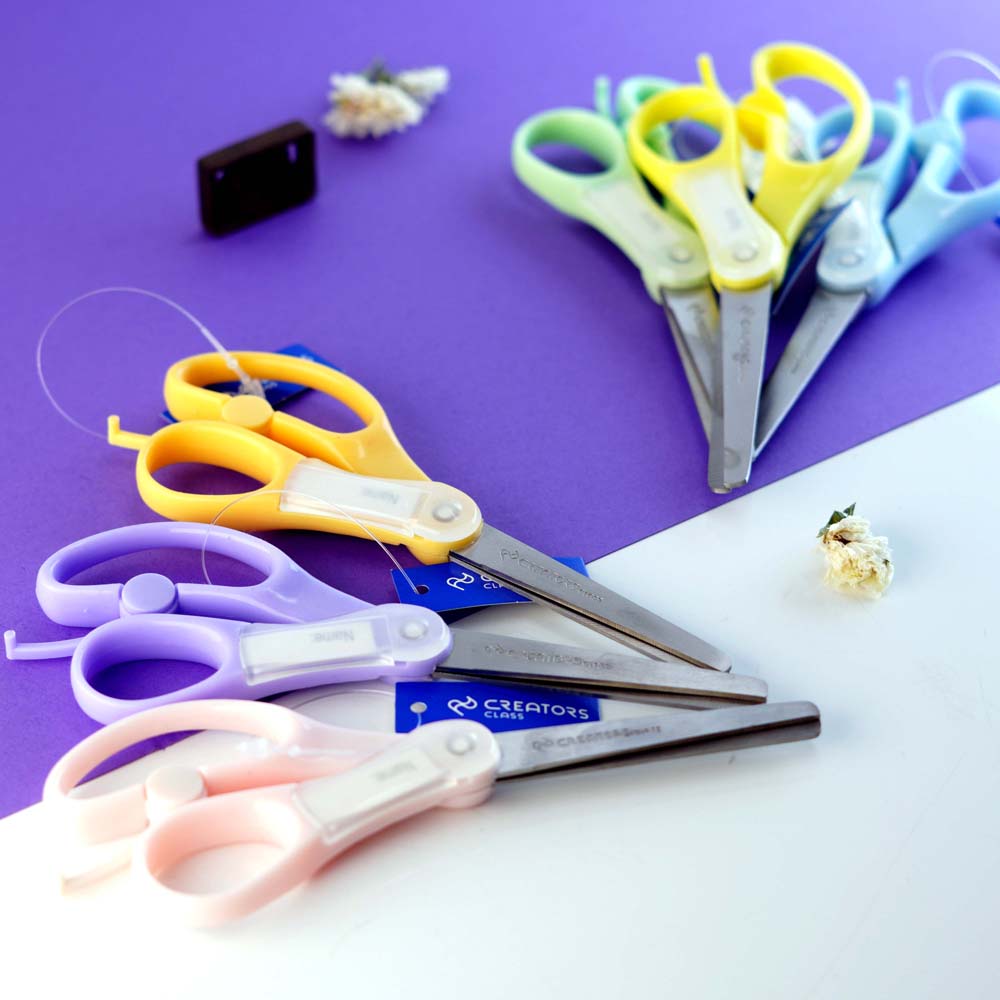قیچی کریتورز کلاس اسنیپسی ای پاستلی CREATORS CLASS Scissors Snipsy E pastel colors