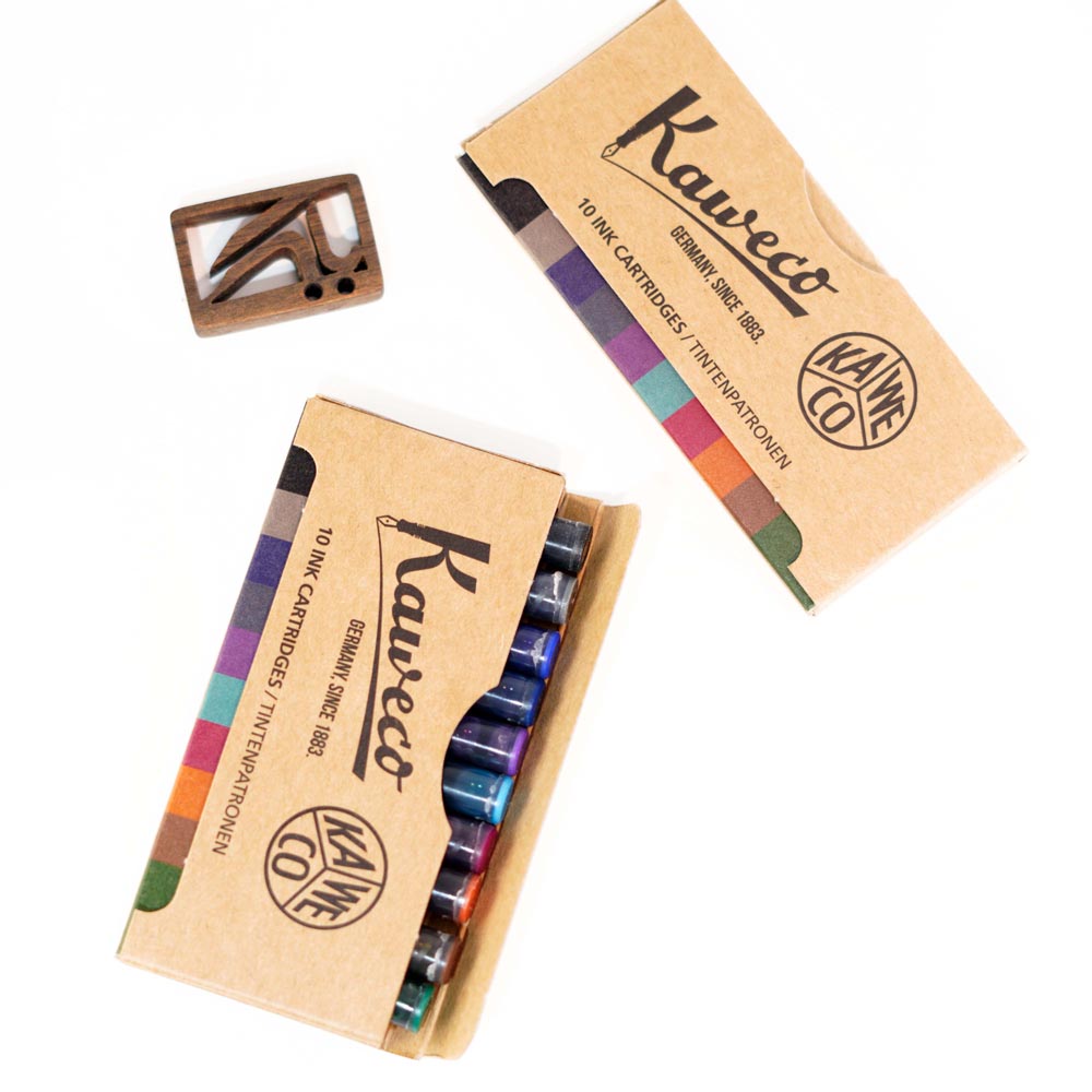 کپسول کارتریج کاوکو پک 10 رنگ KAWECO Ink cartridges 10-pack color mix