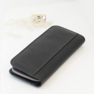 کیف جا قلمی چرمی لامی دو تایی زیپ دار LAMY Folding leather case for two A403
