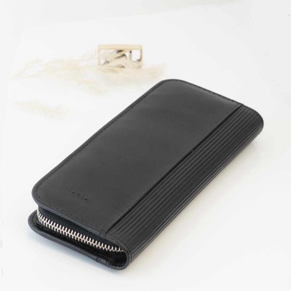 کیف جا قلمی چرمی لامی دو تایی زیپ دار LAMY Folding leather case for two A403