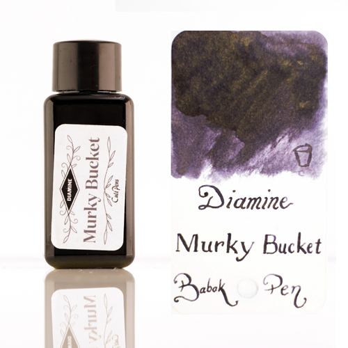 جوهر خودنویس دایامین سطل گل آلود DIAMINE INK Exclusive Autumn tones shimmer Murky bucket