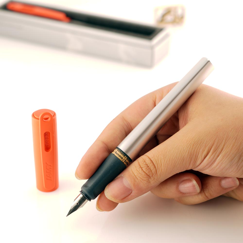 خودنویس لامی نکس آجری LAMY Nexx FP Neon coral 91
