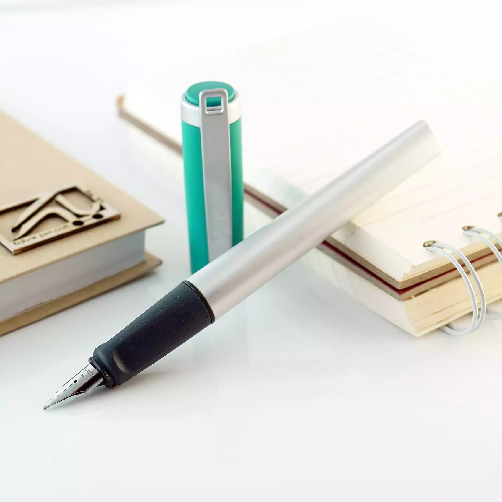 خودنویس لامی نکس سبز اوپال (سبزآبی) LAMY Nexx FP Opal green 94