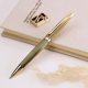 خودکار یوروپن رینگ مشکی راه راه طلایی EUROPEN Ring black and gold striped BP