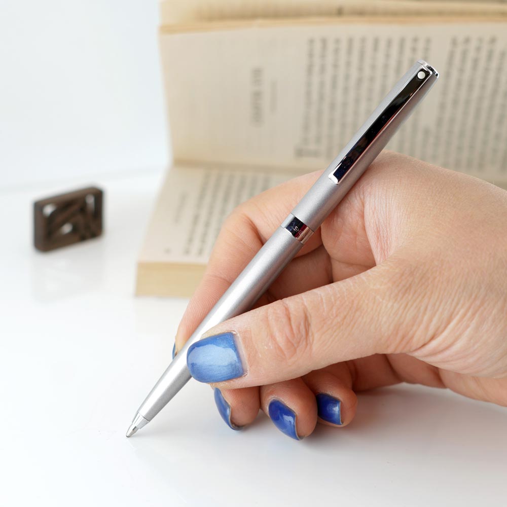 خودکار شیفر ساگاریس نقره مات SHEAFFER Sagaris metallic silver BP