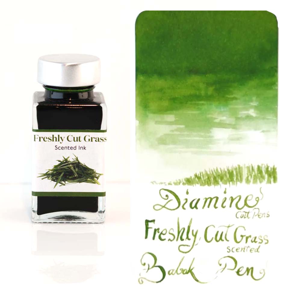 جوهر خودنویس دایامین معطر چمن تازه کوتاه شده DIAMINE INK Exclusive scented Freshly cut grass 50ml