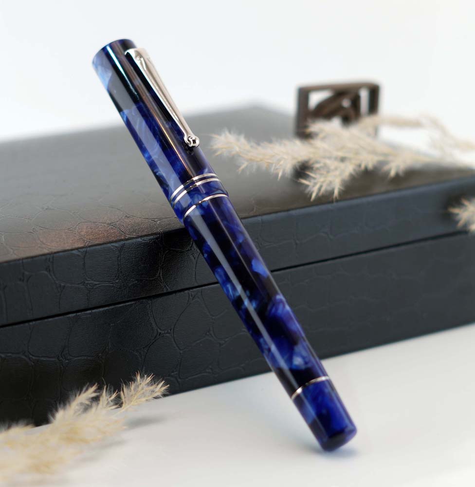 خودنویس دلتا ژورنال آبی DELTA The journal marbled blue
