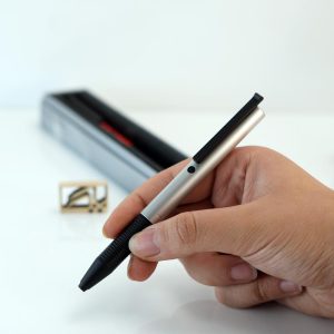روان نویس لامی کلیکی تیپو نقره ای LAMY Tipo Rollerball Pen Silver 339
