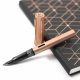ست خودنویس و دفتر لوکس لامی ال ایکس رزگلد LAMY LX set FP with notebook rose gold 76