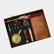 ست کالیگرافی قلم پر طرح آرتمیس Calligraphy set feather pen Artemis