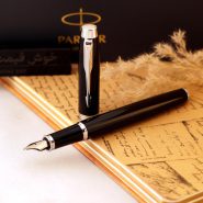 خودنویس پارکر آی ام مشکی براق گیره کروم [خوش قیمت] PARKER IM Lacquer black and chrome trim FP