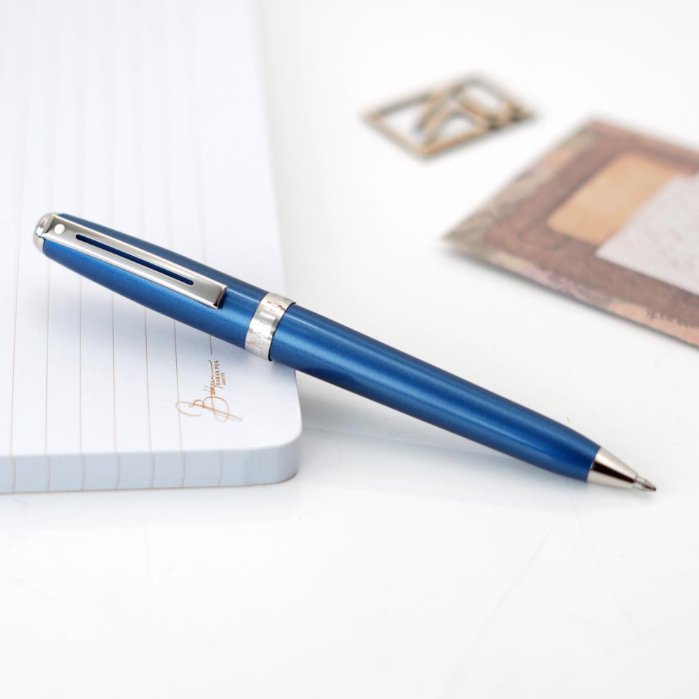 خودکار شیفر پرلود آبی گیره کروم SHEAFFER Prelude BP blue CT