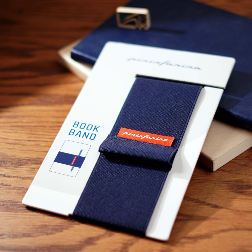 قلم گیر دفتر فوراور پینینفارینا FOREVER Pininfarina elastic pen holder band for notebooks