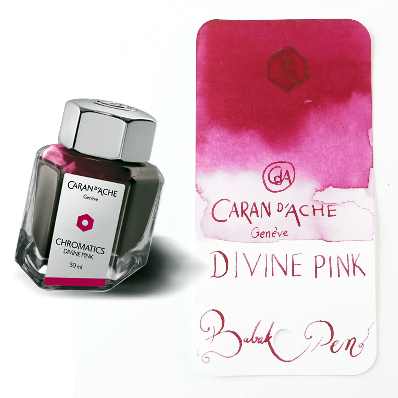 جوهر خودنویس کرن داش صورتی CARAN D'ACHE INK Divine pink