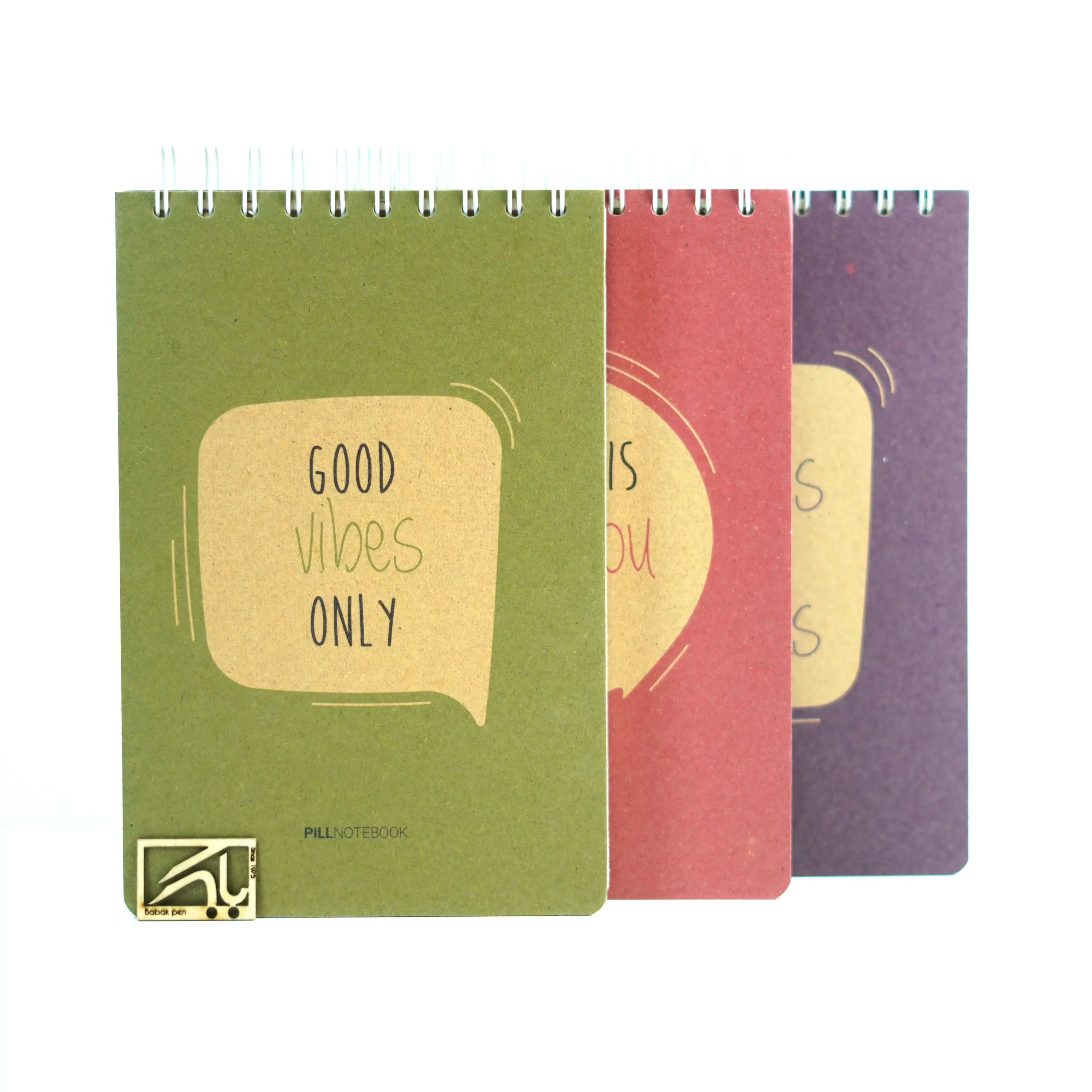 دفتر یادداشت پيل گیومه PILL NOTEBOOK Guillemot A5