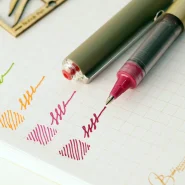 روان نویس یونی بال چشمی UNI BALL RP Eye UB 157 - زرشکی