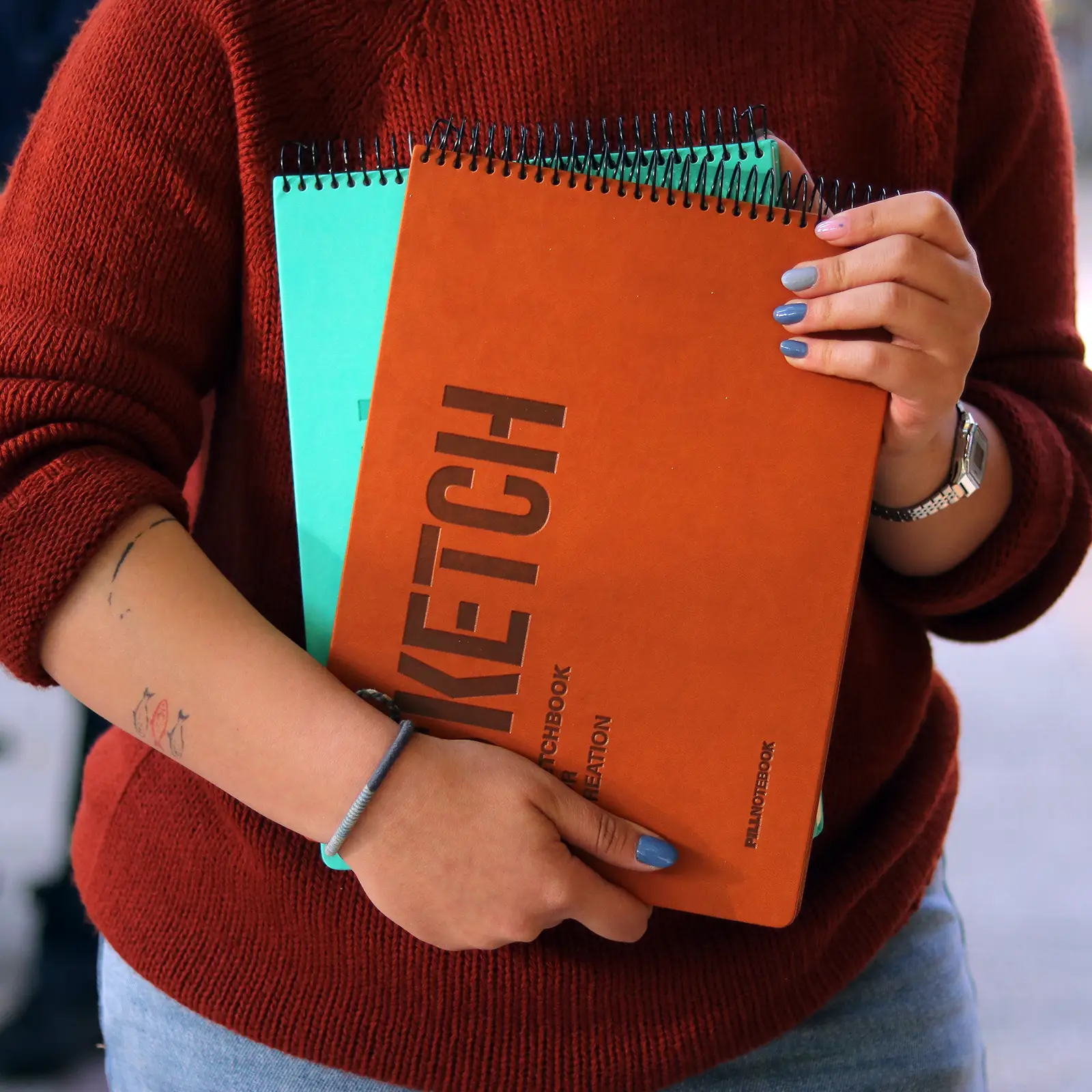 دفتر طراحی پيل اسکچ بوک PILL NOTEBOOK Sketch book A4