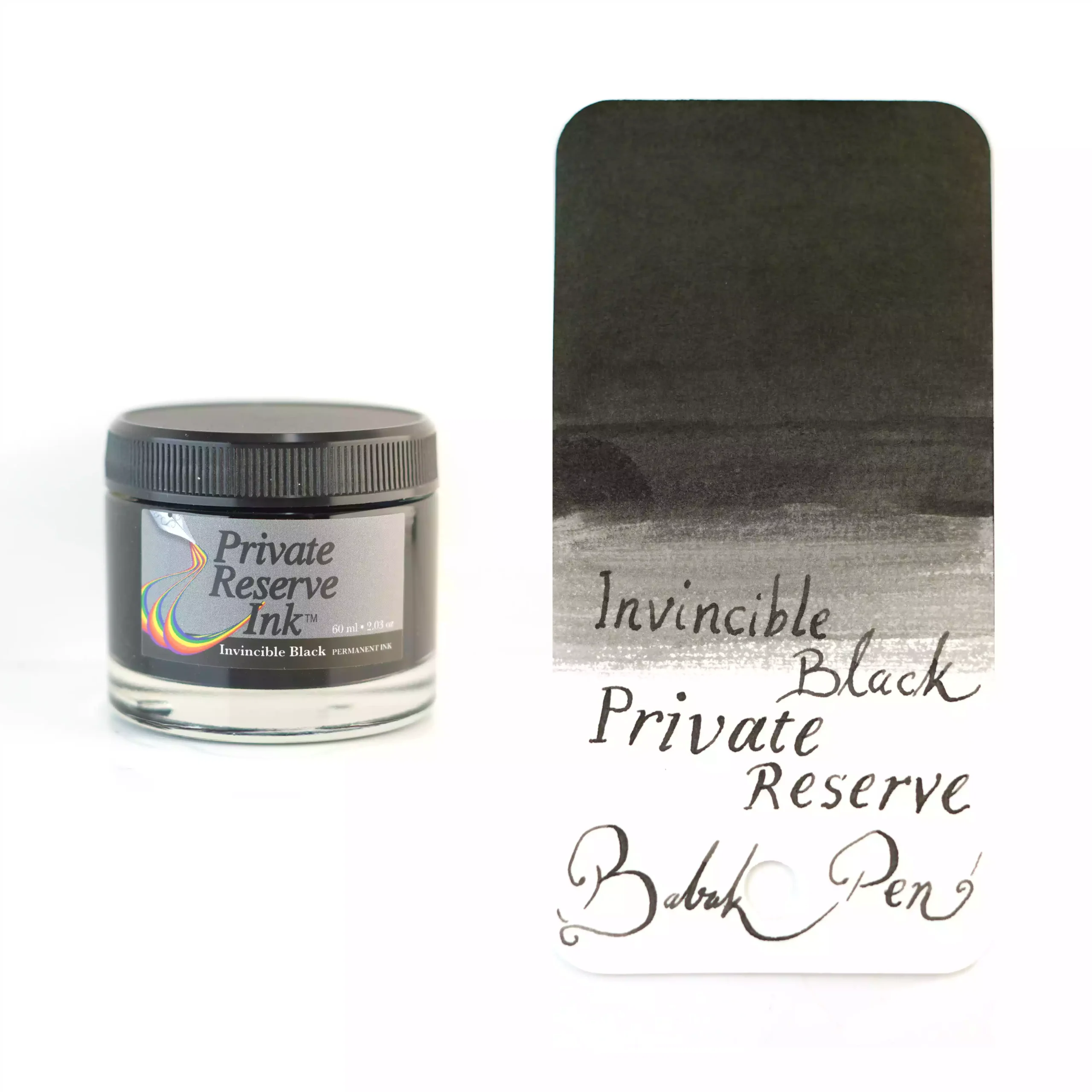 جوهر خودنویس پرایوت ریزرو مشکی شکست ناپذیر PRIVATE RESERVE INK Invincible black 60ml