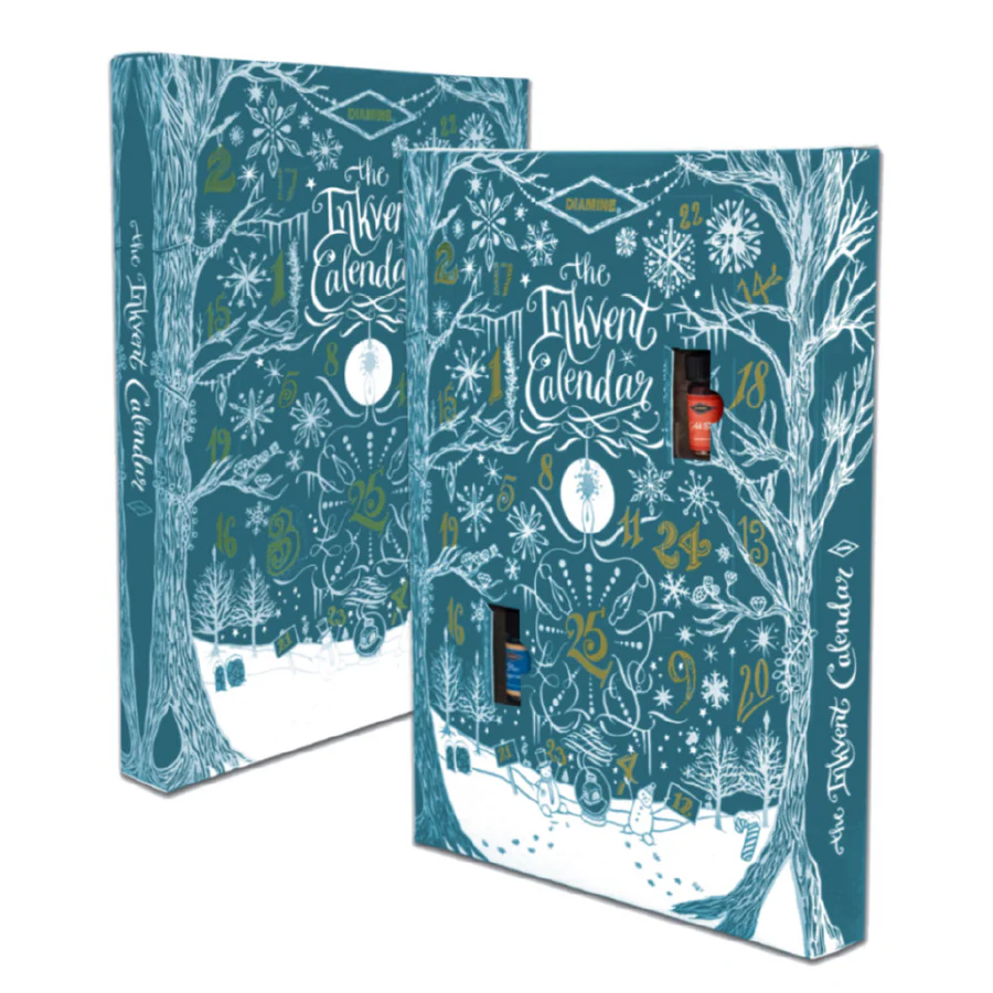 Inkvent Calender Diamine 2025 Full Pack Black edition