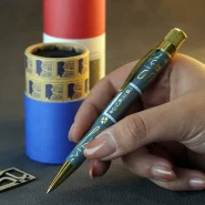 روان نویس رترو تمبر تشکر آبی خاکستری RETRO 51 RP US Postal service Thank you stamp blue gray