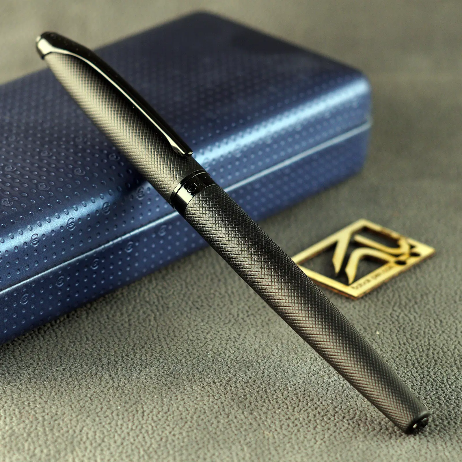 خودنویس رینگ الماسه (3) خودنویس یوروپن رینگ الماسه EUROPEN Ring FP black diamond