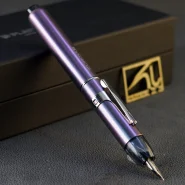 خودنویس فشاری پلاتینیوم مدل کوریداس رنگ لابرادوریت PLATINUM Curidas capless FP Labradorite