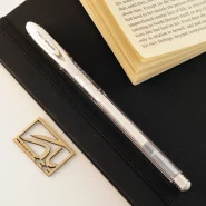 خودکار ژله ای یونی بال سیگنو آنجلیک سفید UNI BALL BP Gel Signo angelic white UM 120AC