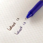 خودکار یونی بال لکناک فشاری UNI BALL BP Laknock SN 100B - آبی